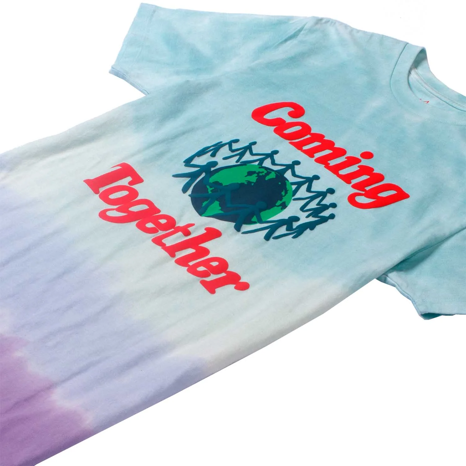 Coming Together puff ink tie-dye tee - Image 7