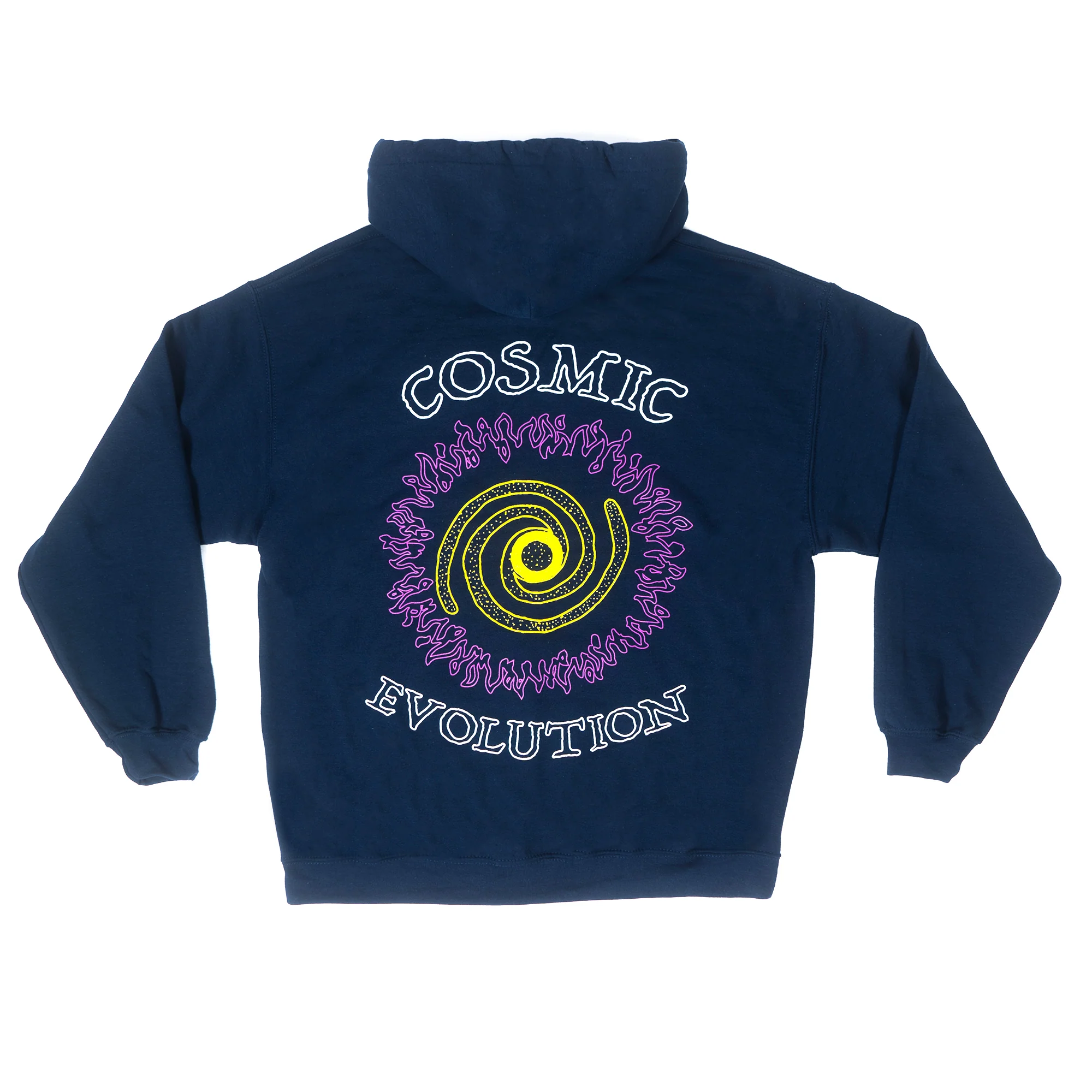 Cosmic Evolution Relaxed Fit Hoodie Sweatshirt - Image 3