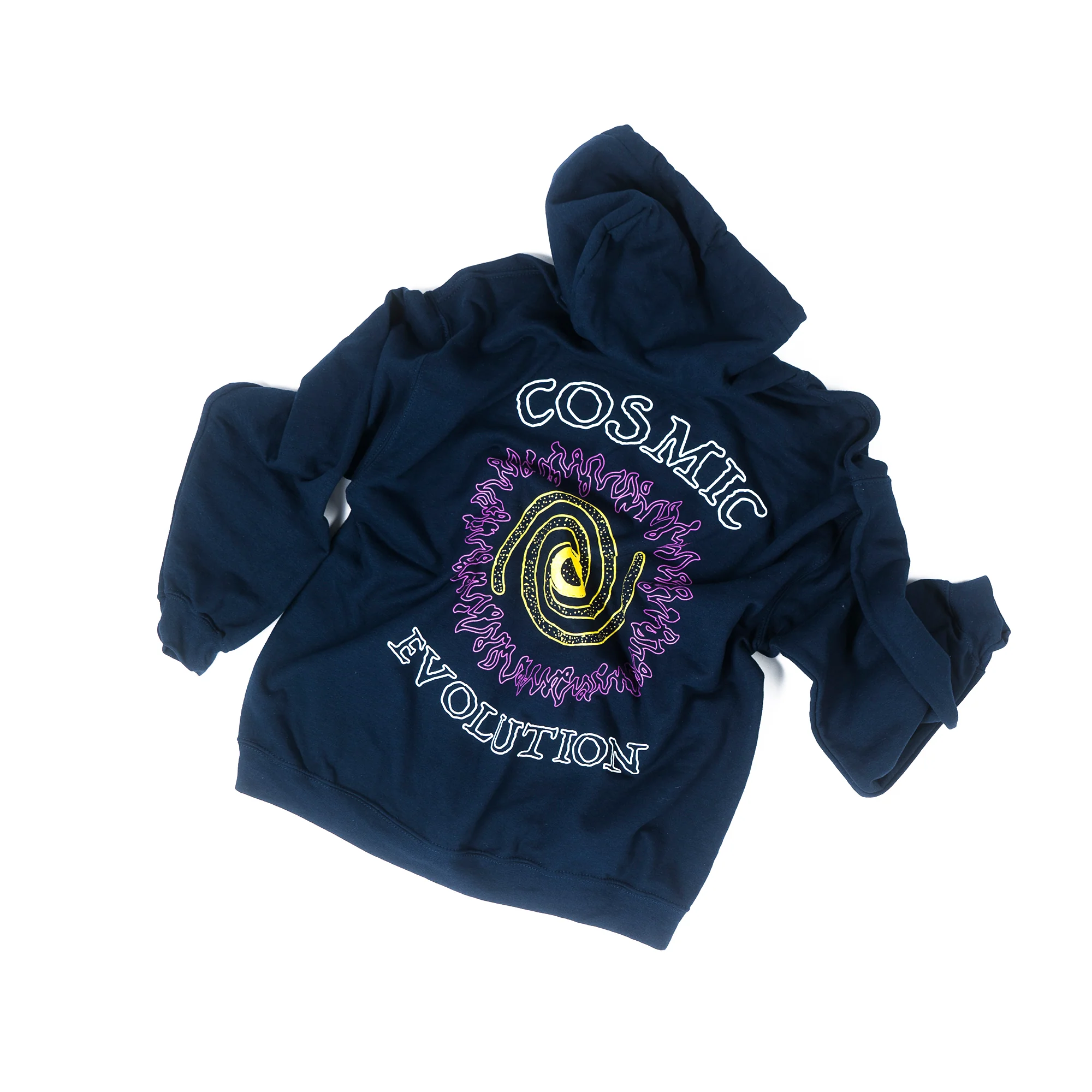 Cosmic Evolution Relaxed Fit Hoodie Sweatshirt - Image 6