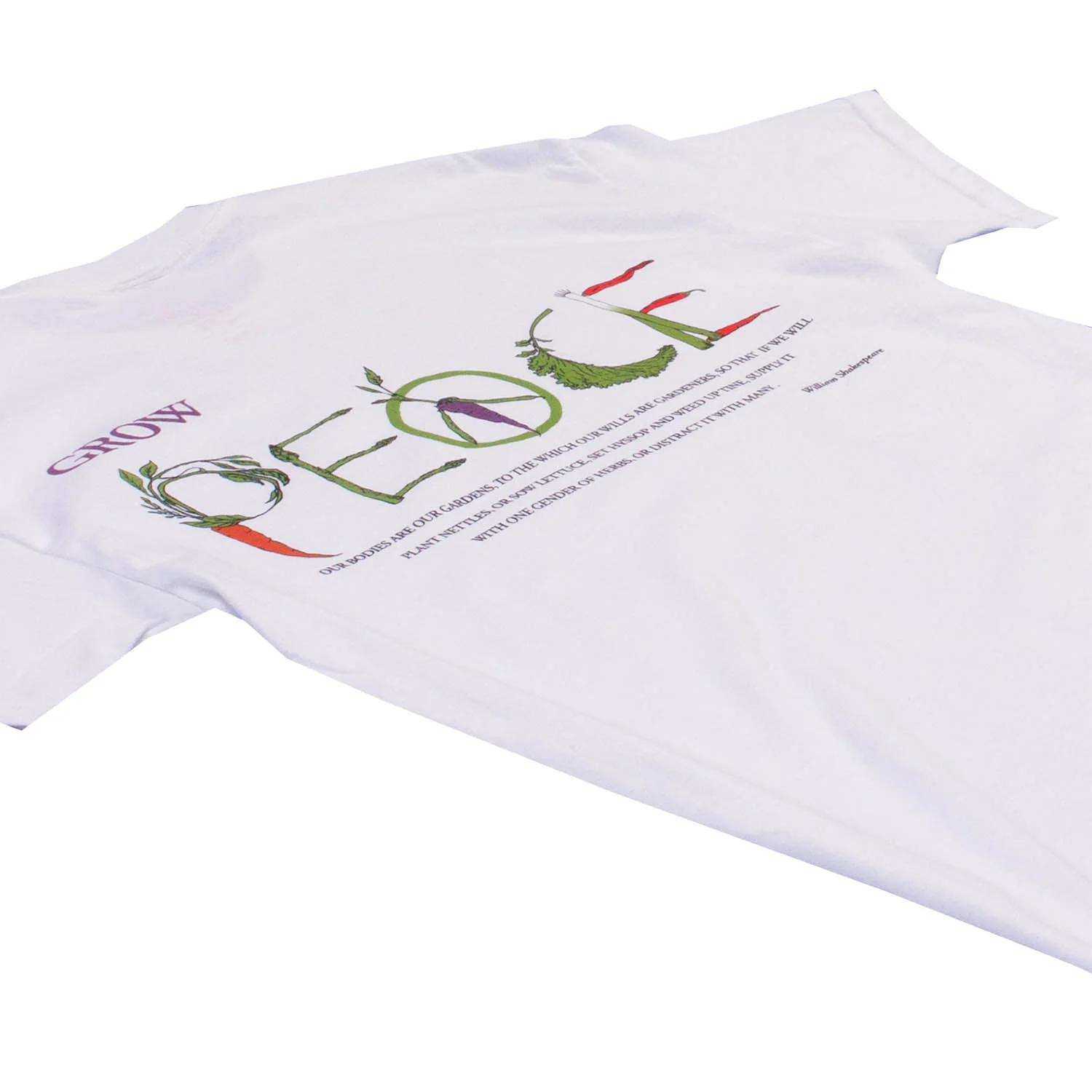 Garden graphic tee printed on front and back - Image 6