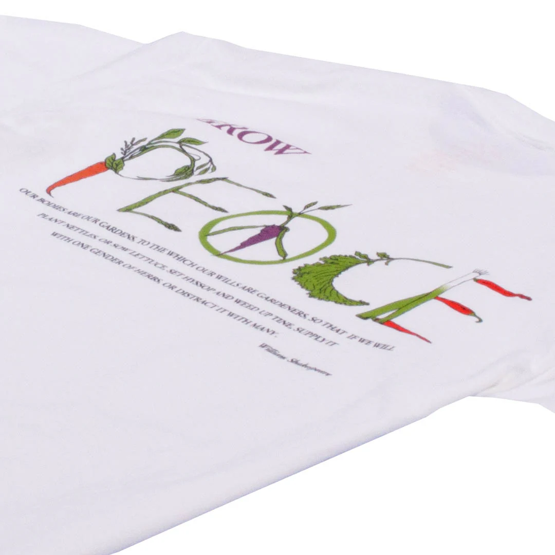 Garden graphic tee printed on front and back - Image 7