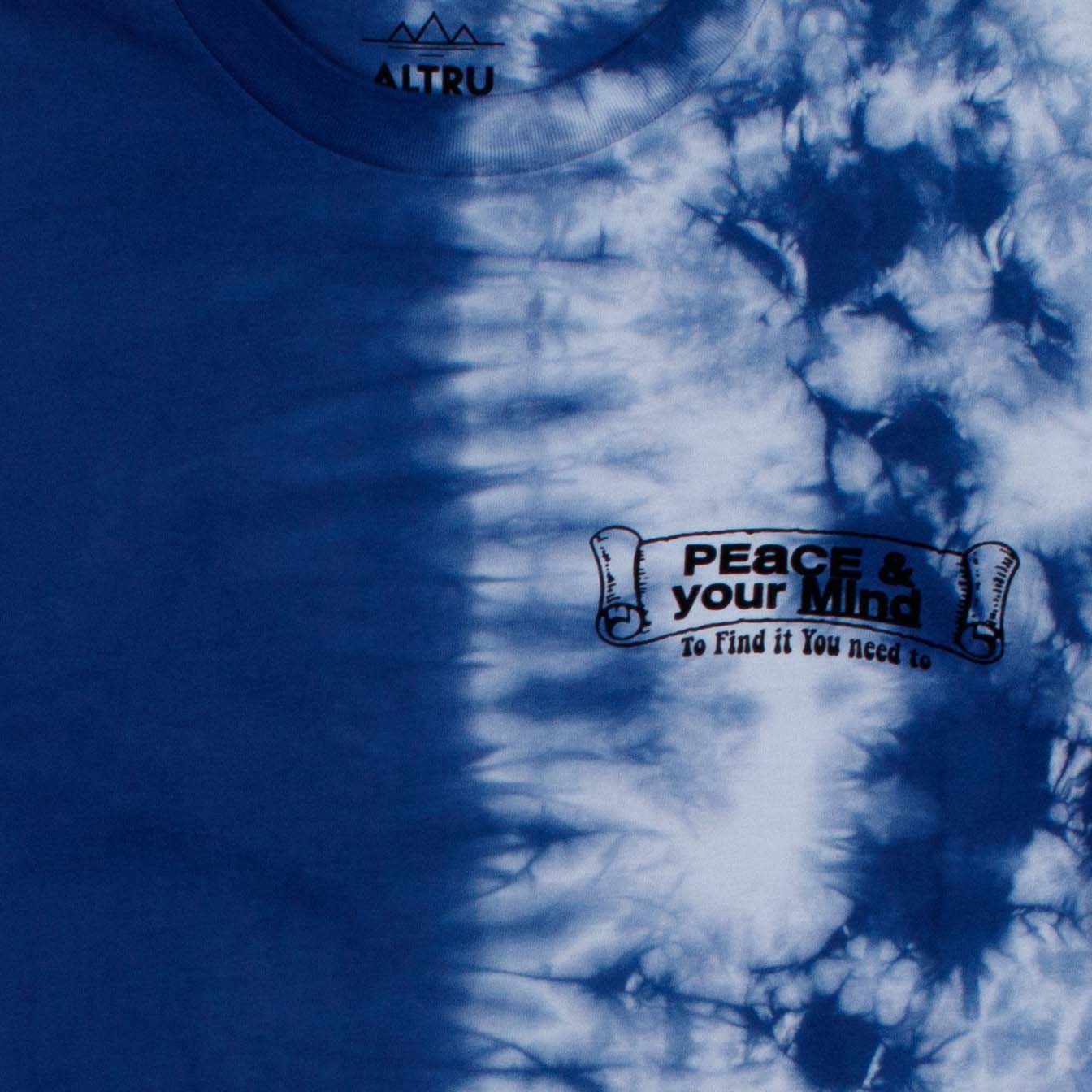 PEACE OF MIND half tie-dye tee - Image 3
