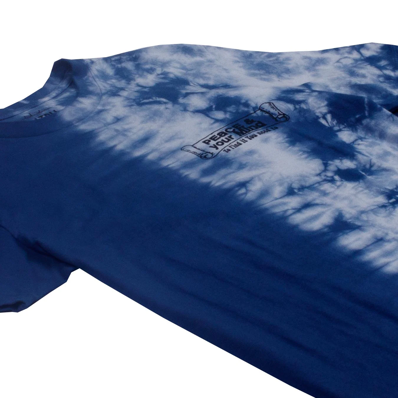 PEACE OF MIND half tie-dye tee - Image 4