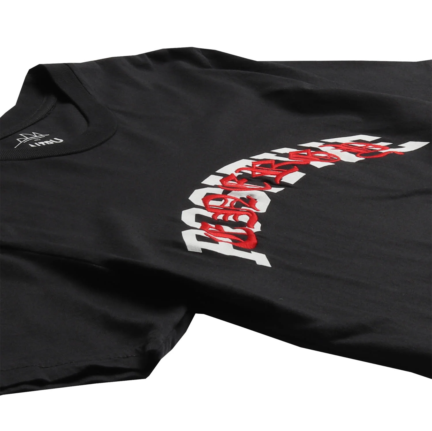 POSITIVE ENERGY embroidery  graphic tee - Image 4