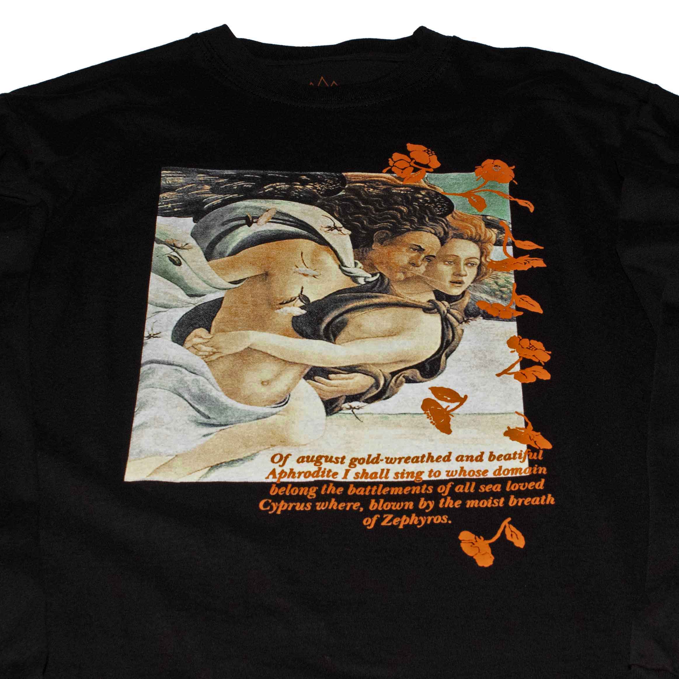 Aphrodite Puffy Ink Long Sleeve Graphic Tee - Image 3