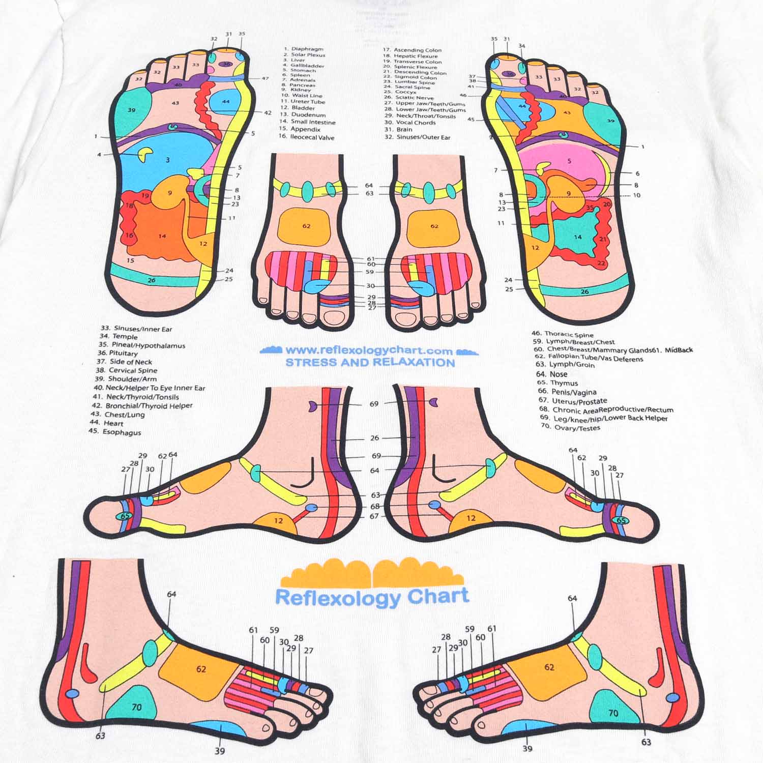 FOOT REFLEXOLOGY TEE - Image 5