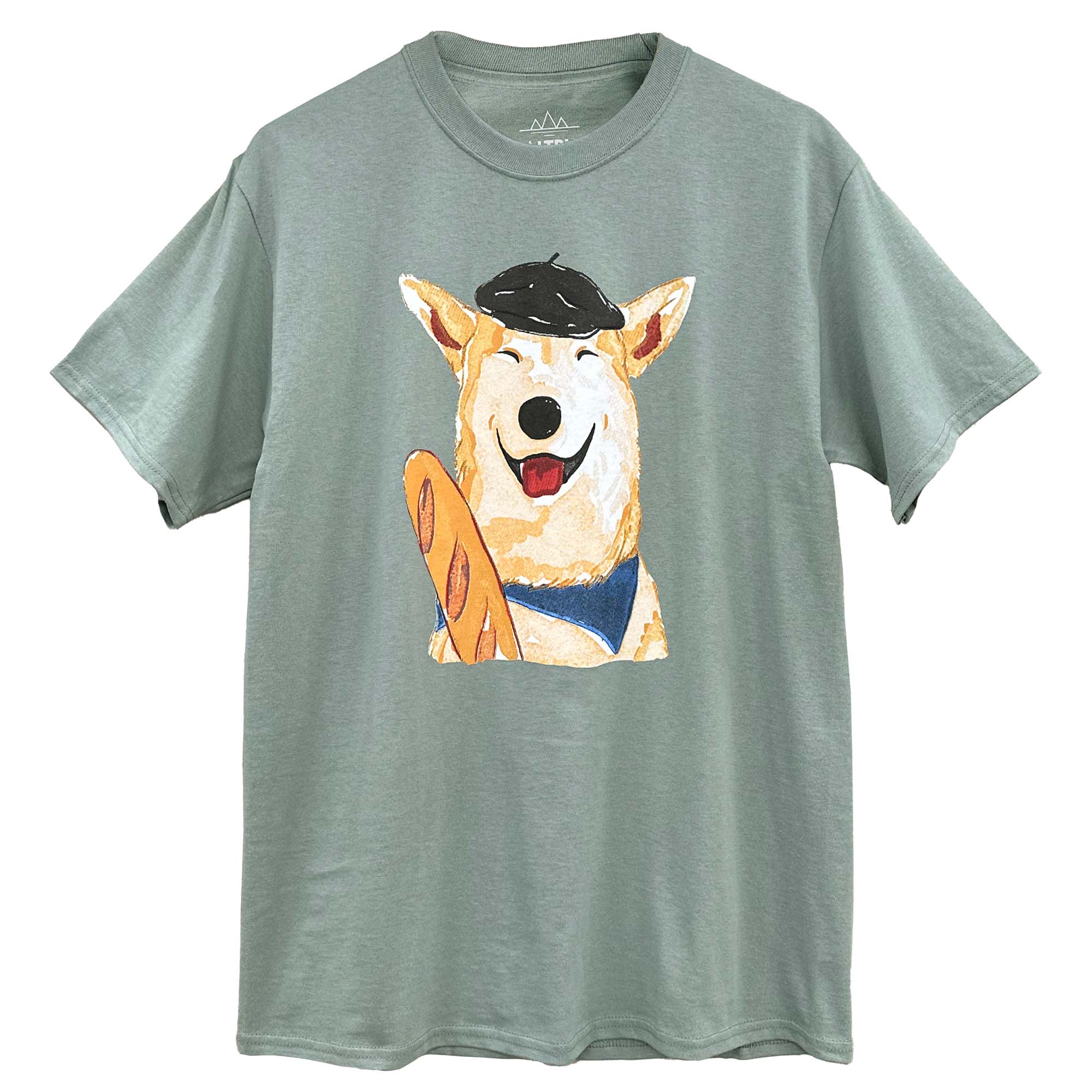 French Dog With Baguette graphic tee - Image 11