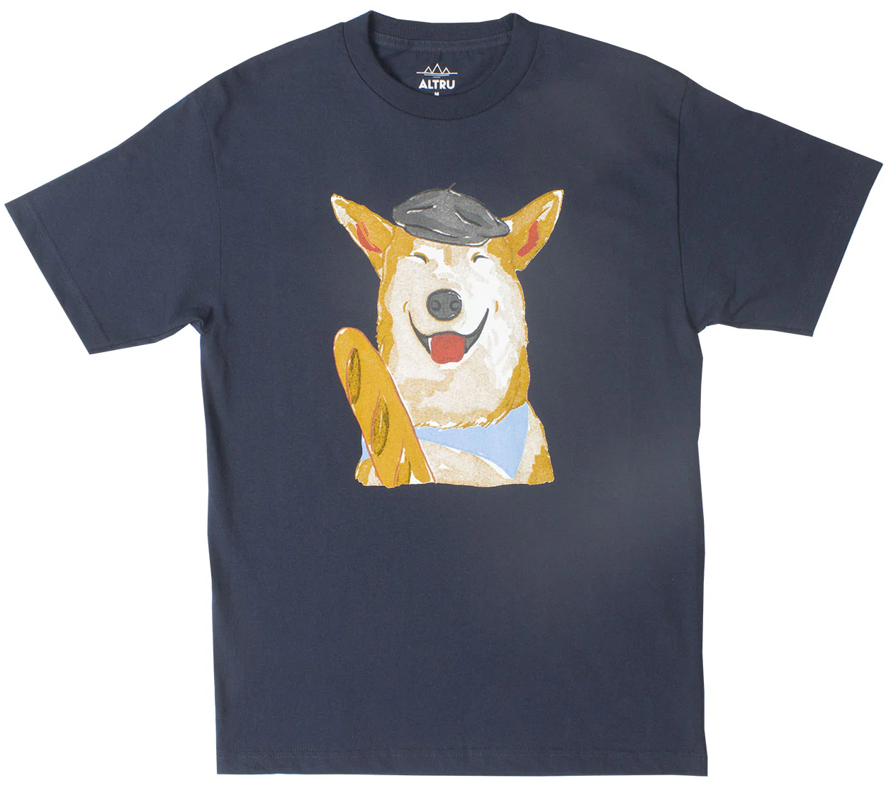 French Dog With Baguette graphic tee - Image 4