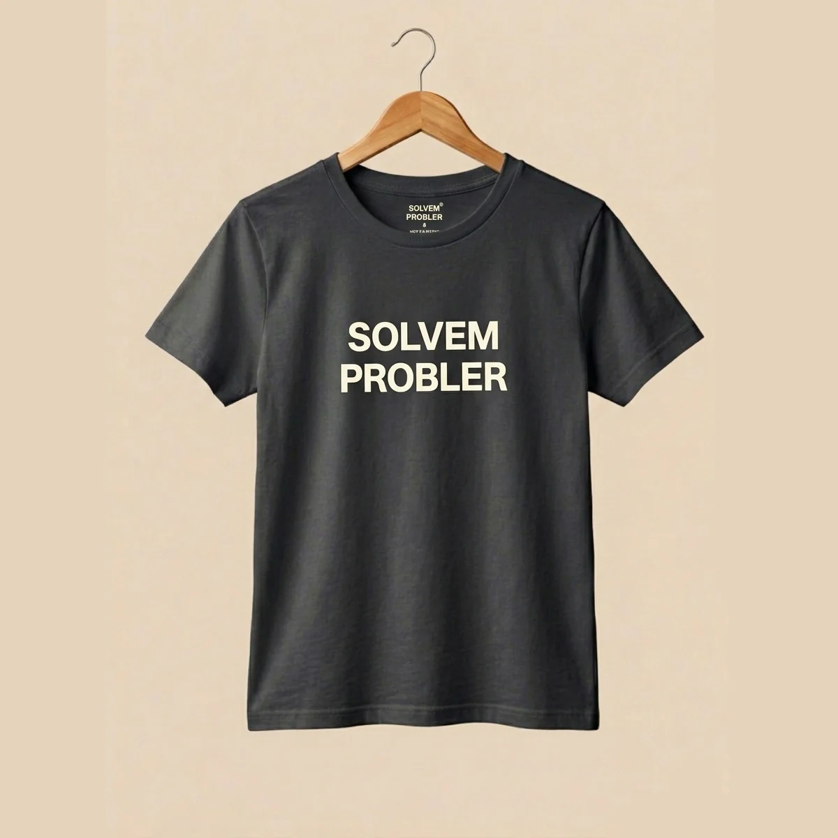 "SOLVEM PROBLER" Women's Relaxed Jersey Short Sleeve Tee - Image 3
